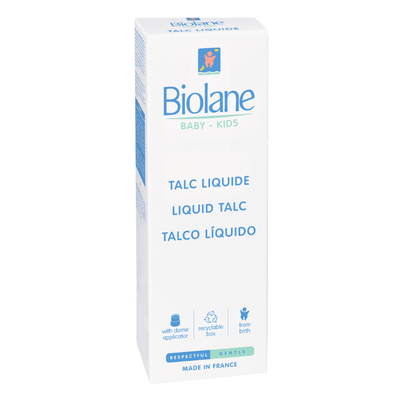 *2024年3月前適用 Biolane 法國貝兒防敏爽身粉液 (100ml)舊裝