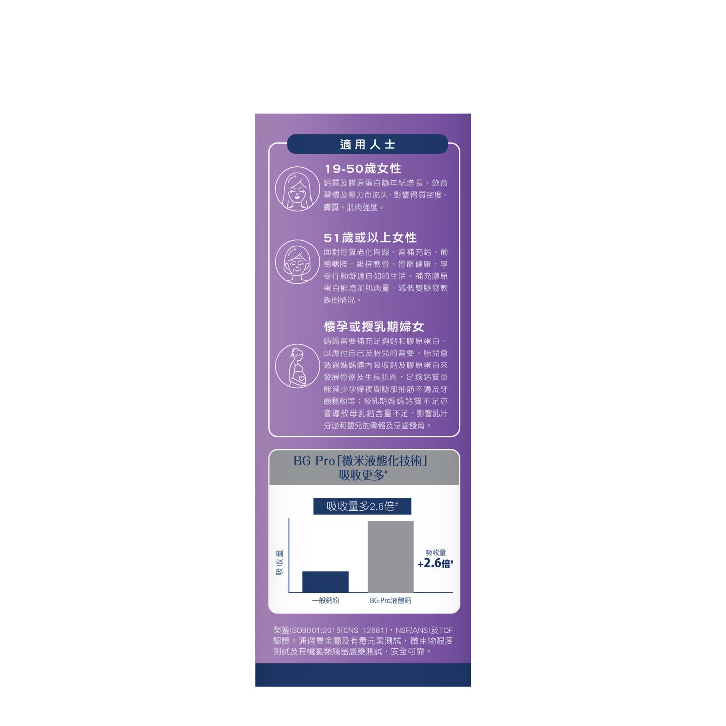 BG PRO 博健專研 強鈣補 (1件裝 / 15包)