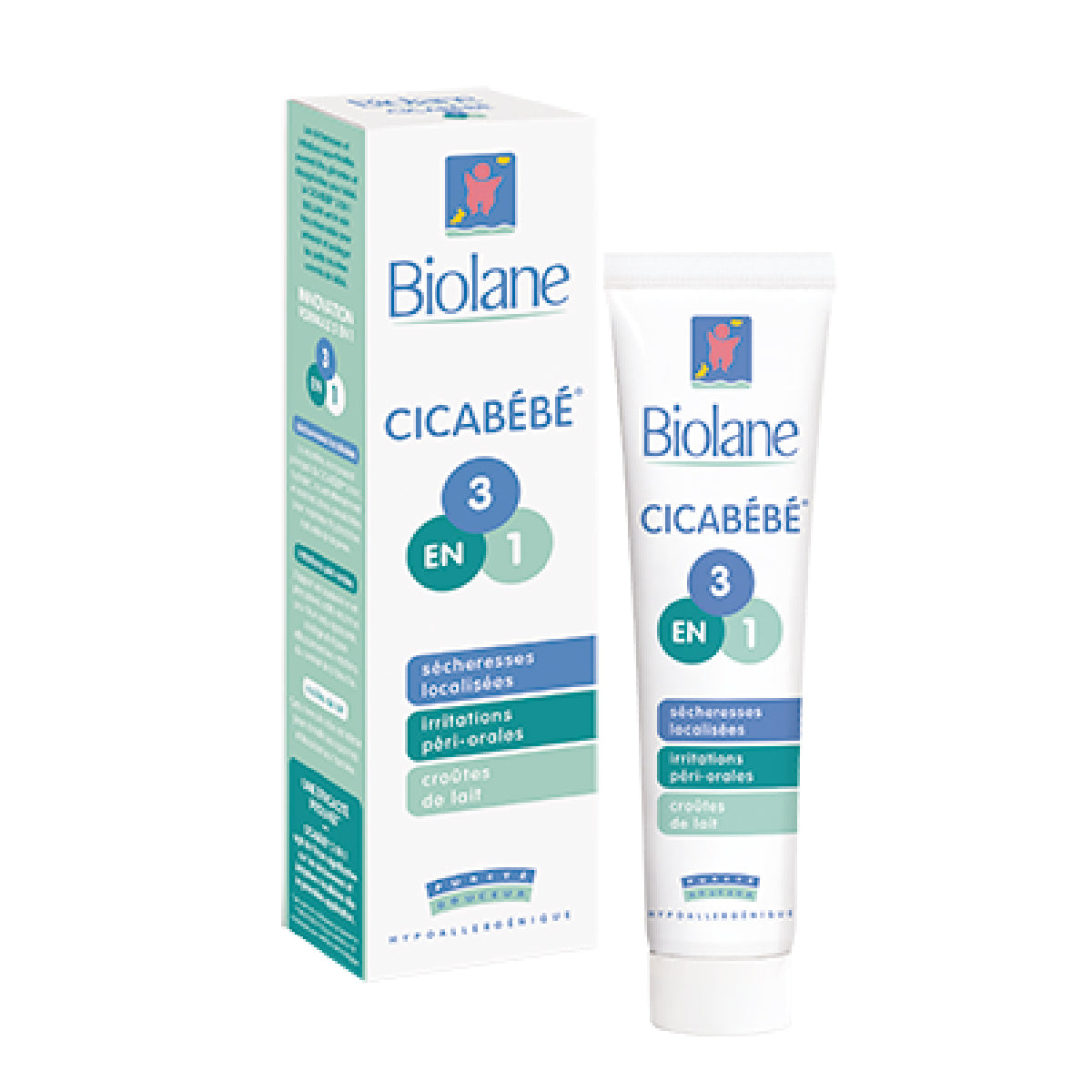 *2024年7月前適用 Biolane 法國貝兒 CicaBébé3合1多元修護膏 (面及全身) 40 ml 舊裝