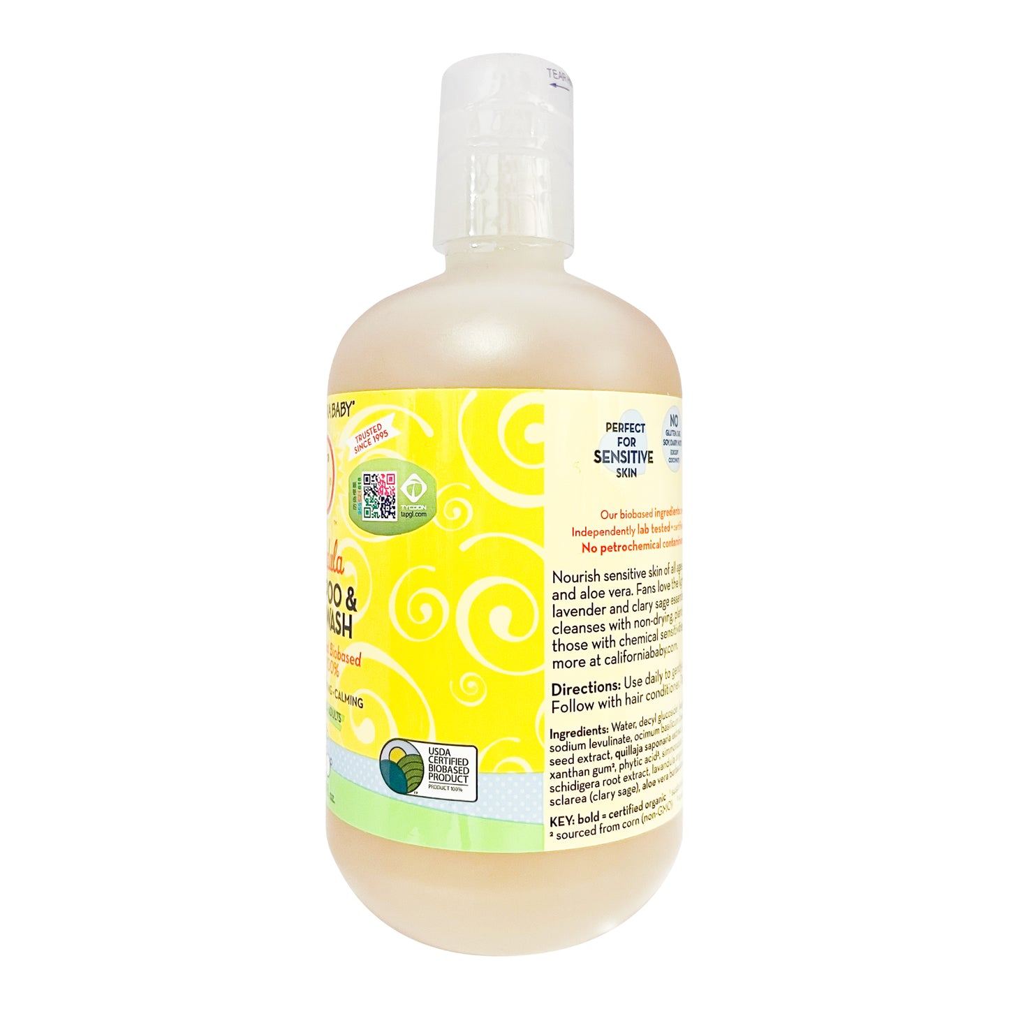 California Baby二合一洗髮沐浴露 562 ml