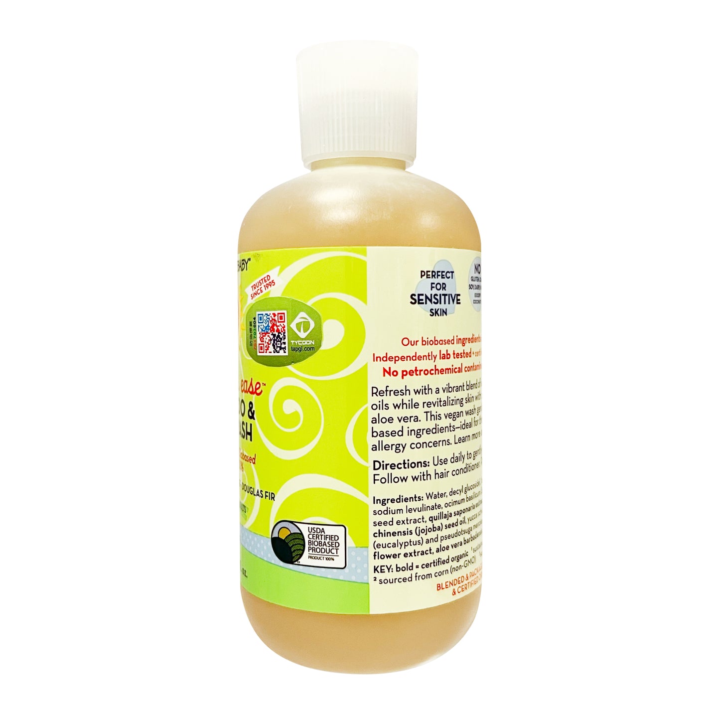 California Baby二合一洗髮沐浴露 251 ml