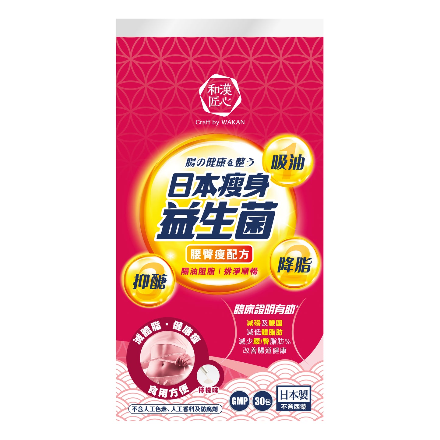 員工優惠 | Craft by Wakan和漢匠心 瘦身益生菌 EXP:1/07/2026