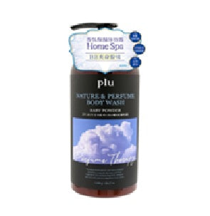 員工優惠/ Plu自然香氛沐浴露 (嬰兒爽身粉味)1000g (標籤有瑕疵)